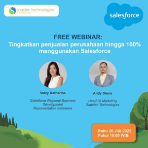 Webinar: Tingkatkan Penjualan Perusahaan Hingga 100% Menggunakan Salesforce
