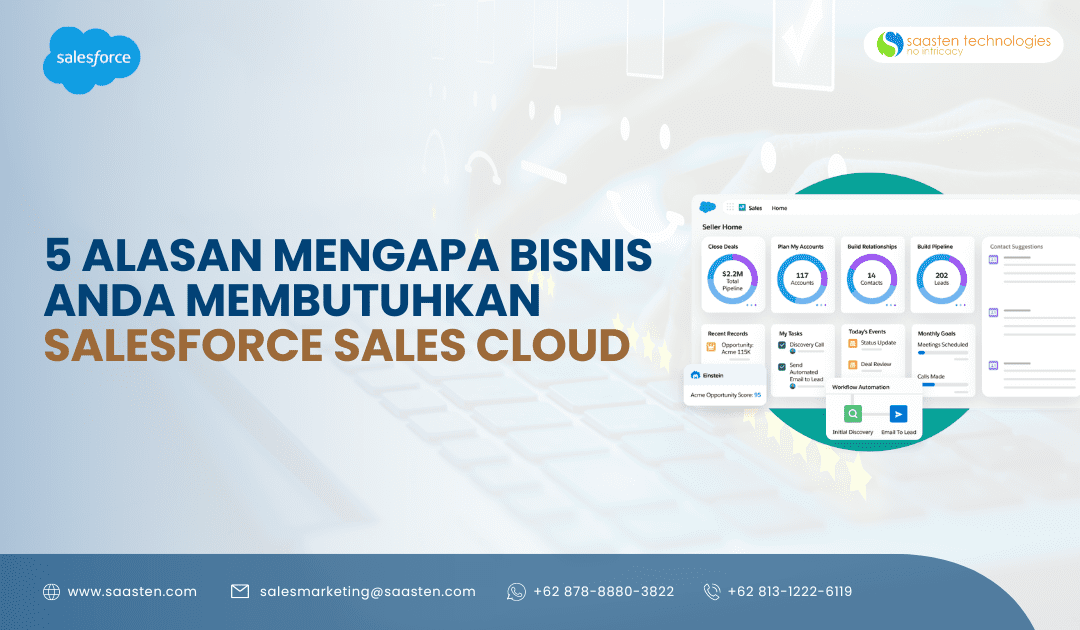 5 Alasan Mengapa Bisnis Anda Membutuhkan Salesforce Sales Cloud