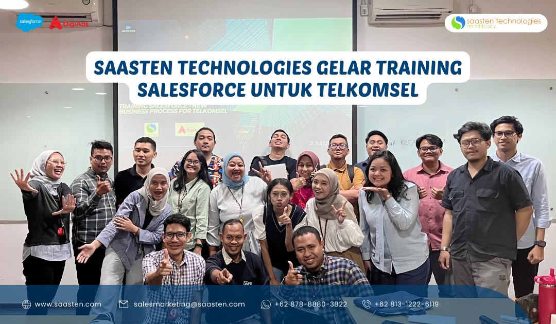 Saasten Technologies Gelar Pelatihan Salesforce untuk Telkomsel