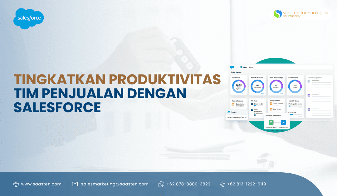 Tingkatkan Produktivitas Tim Penjualan dengan Salesforce