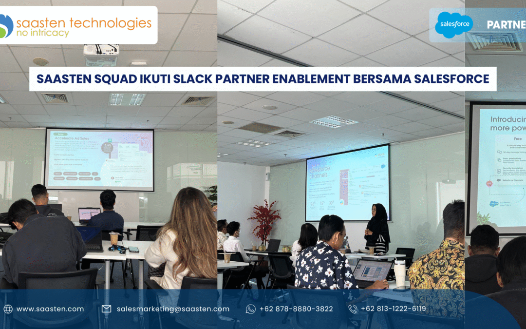 Saasten Squad Ikuti Slack Partner Enablement Bersama Salesforce