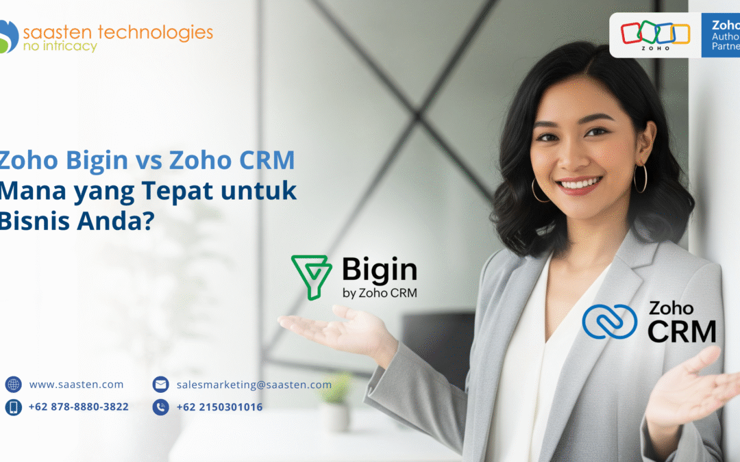 Zoho Bigin vs Zoho CRM: Mana yang Tepat untuk Bisnis Anda?
