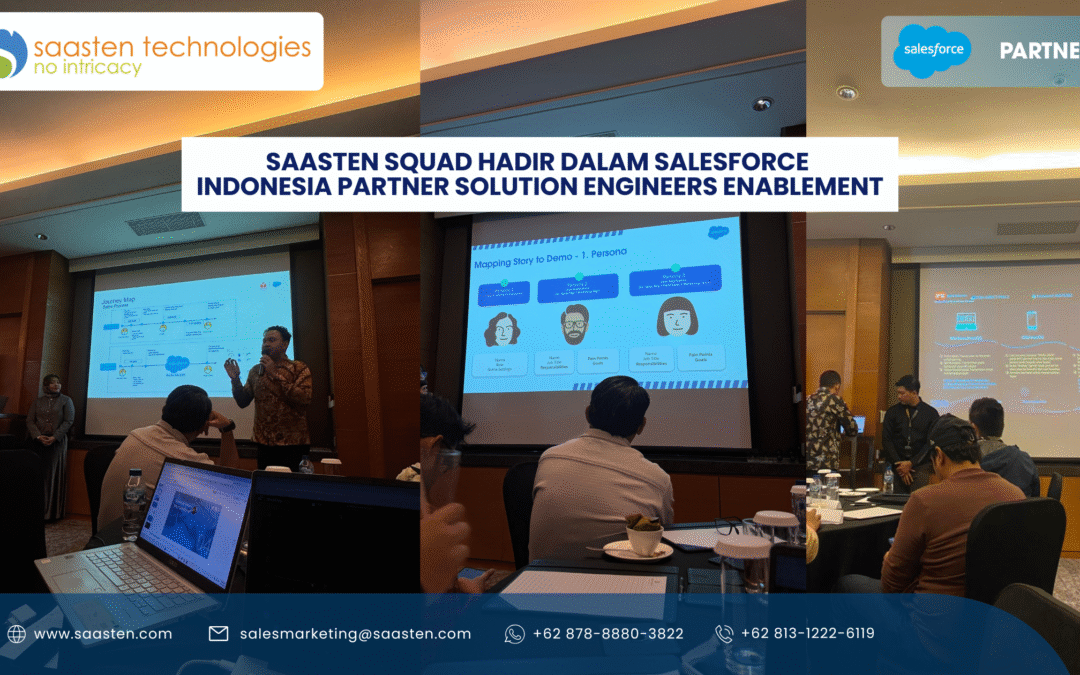 Saasten Squad Hadir di Salesforce Partner Enablement 2025