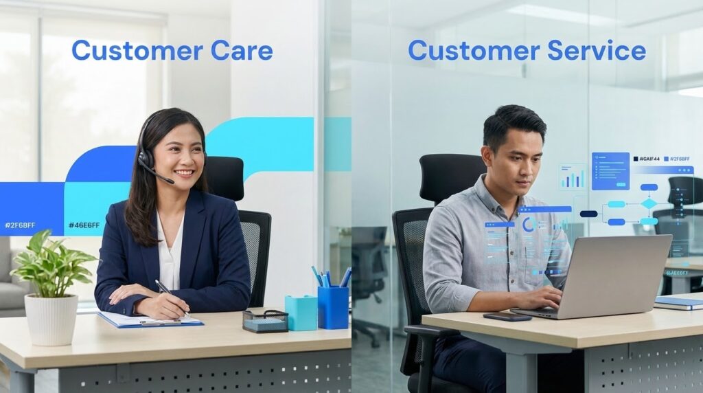Memahami Perbedaan Customer Care dan Customer Service