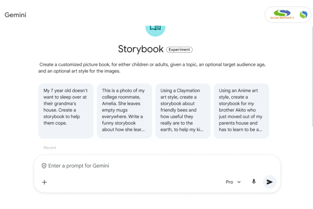 Interface Gemini Storybook