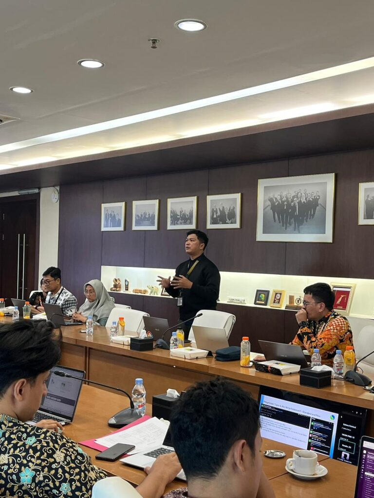 Perwakilan Saasten Technologies di Slack Enablement Kemenko PMK