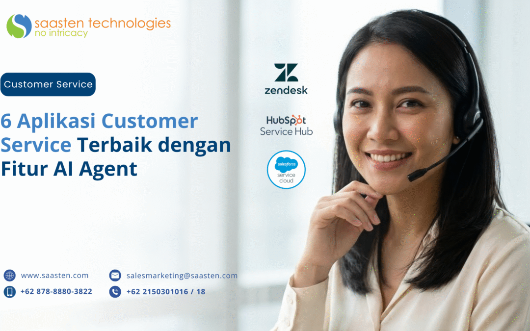6 Aplikasi Customer Service Terbaik dengan Fitur AI Agent