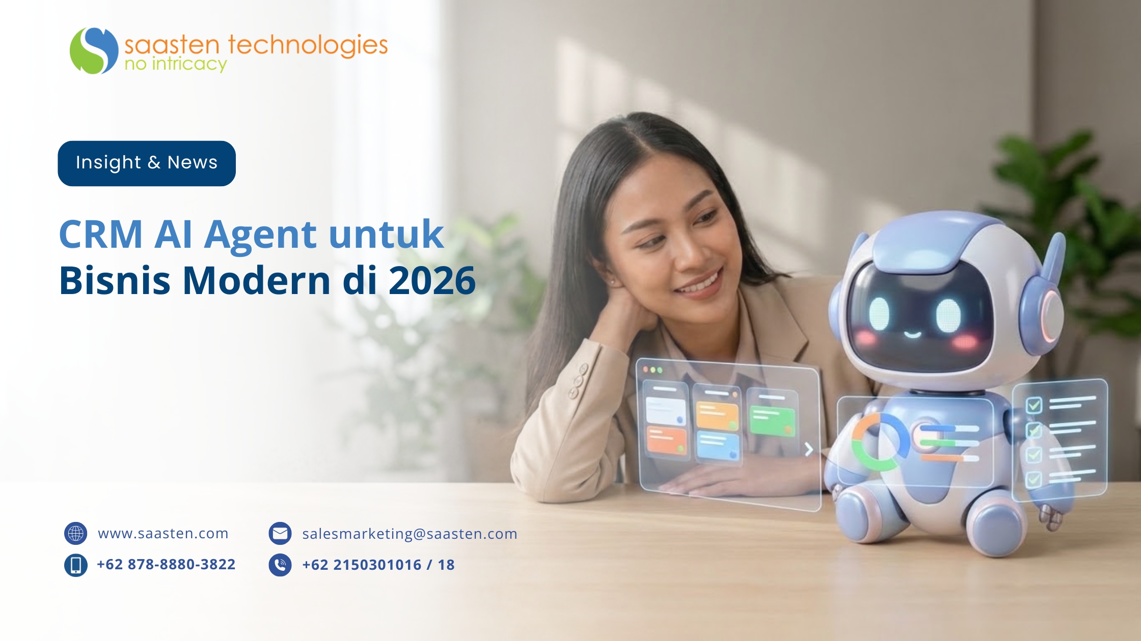 CRM AI Agent untuk Bisnis Modern di 2026 - Business
