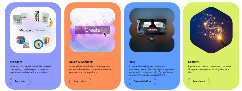 Halaman Experiment dari Google Labs