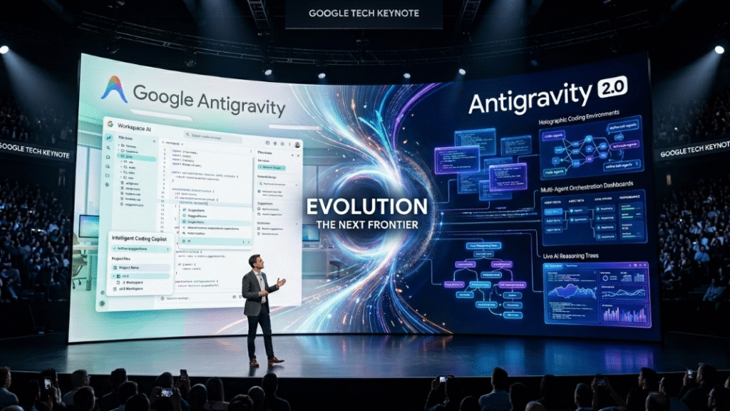 Perubahan antigravity IDE ke antigravity 2.0