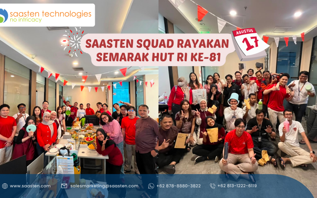 Kemeriahan HUT RI ke-81 Bersama Saasten Squad Lewat Lomba